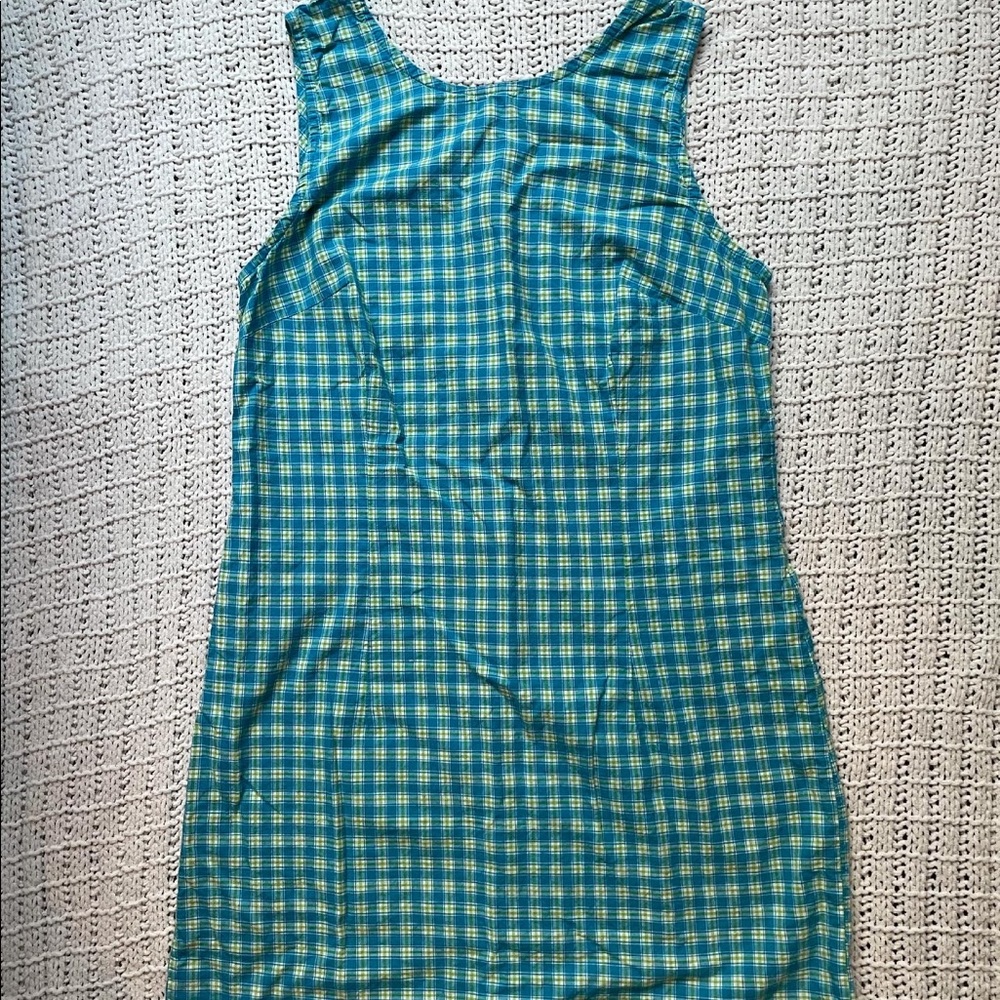 Y2k plaid dress